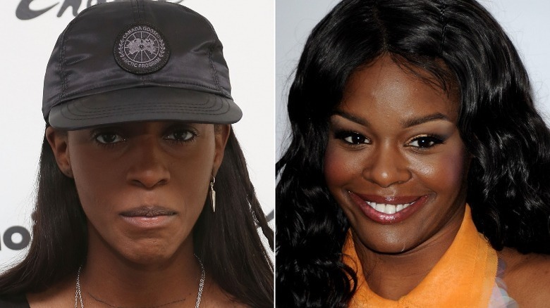 Une image composite d'Angel Haze et d'Azealia Banks