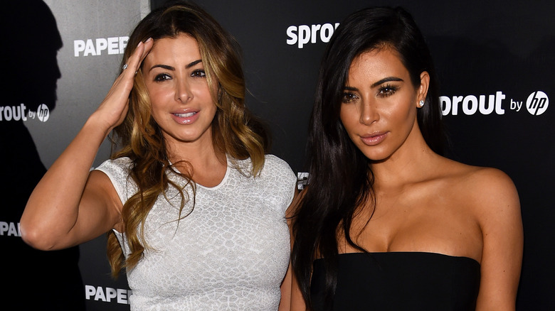 Larsa Pippen, Kim Kardashian posant