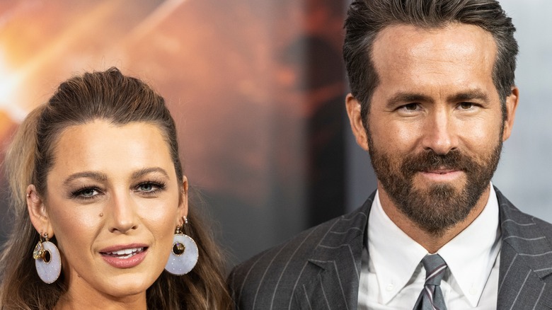 Blake Lively et Ryan Reynolds posent