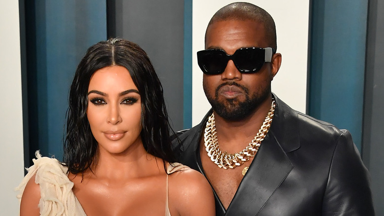 Kim Kardashian et Kanye West en 2020