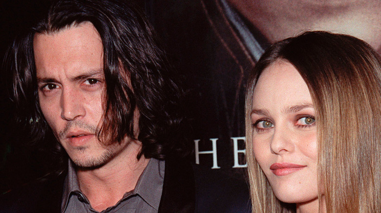 Johnny Depp Vanessa Paradis tapis rouge