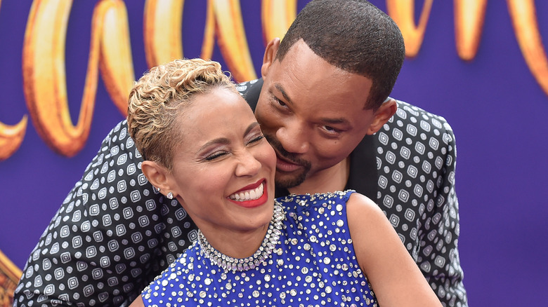 Jada Pinkett Smith et Will Smith arrivent pour le 'Aladdin'