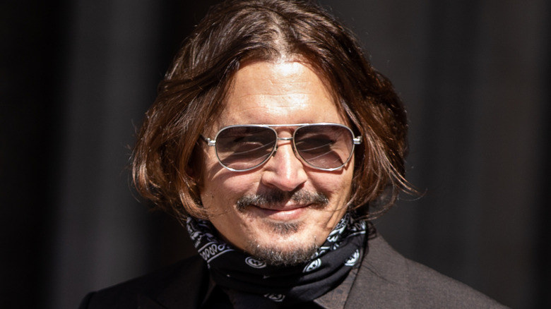 Johnny Depp portant un bandana