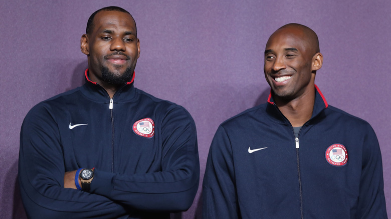 LeBron James et Kobe Bryant aux Jeux olympiques