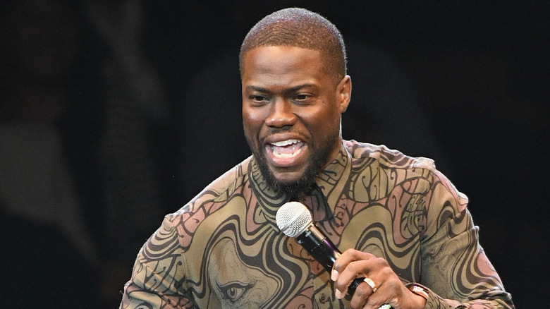 Kevin Hart sur scène en 2016