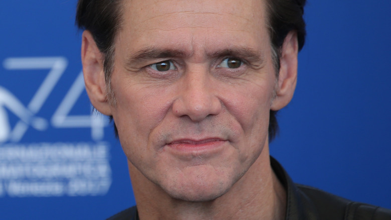 Jim Carrey grimace