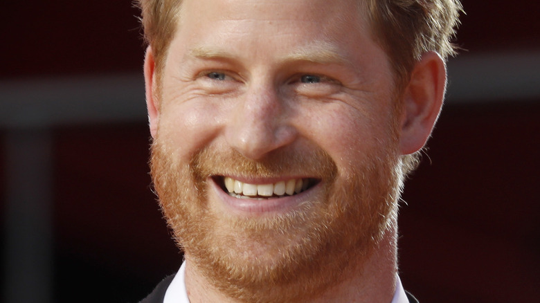 Prince Harry souriant