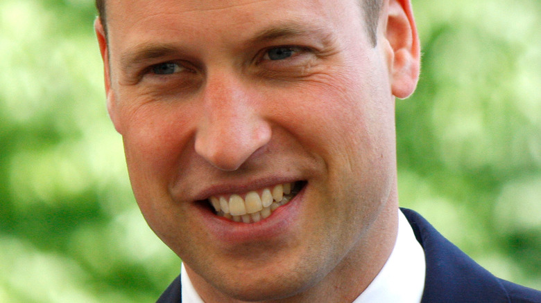 Prince William souriant