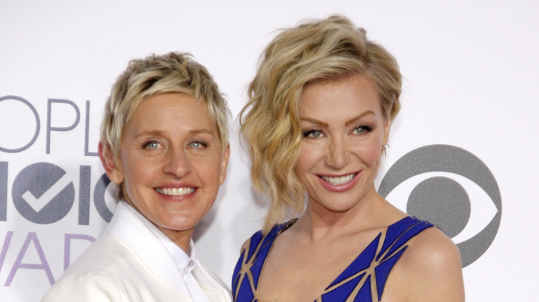 Portia de Rossi et Ellen DeGeneres posent 