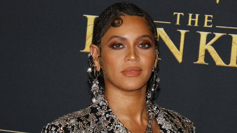 Beyoncé à l'avant-première du Roi Lion