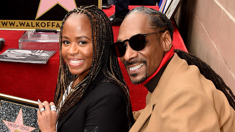 Snoop Dogg et Shante Broadus par Hollywood Star