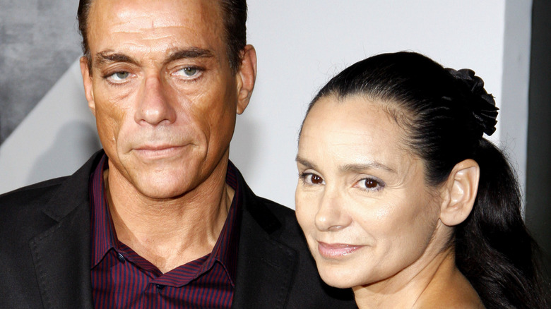 Jean-Claude Van Damme et Gladys Portugues ensemble