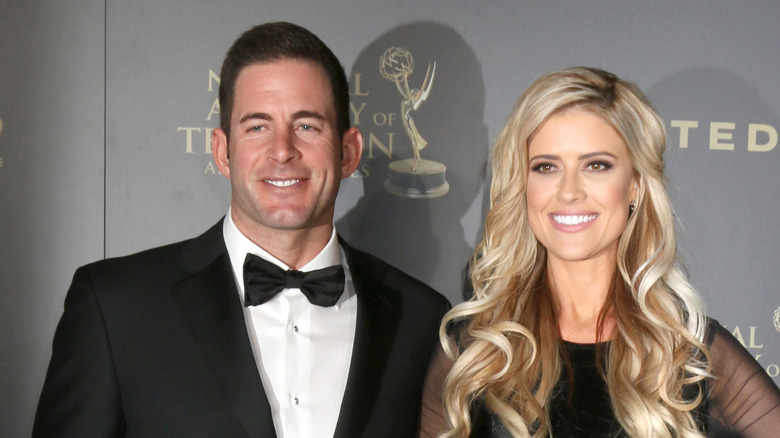 Tarek El Moussa et Christina Hall souriants