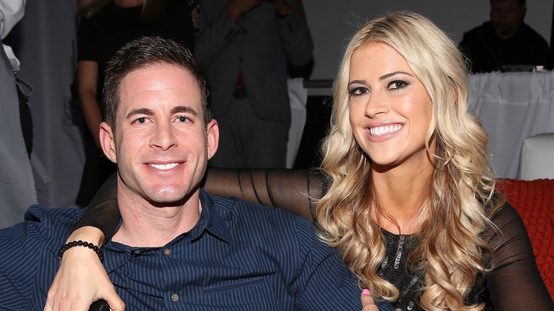 Tarek El Moussa et Christina Hall souriants