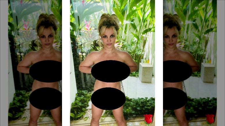 Selfie seins nus de Britney Spears