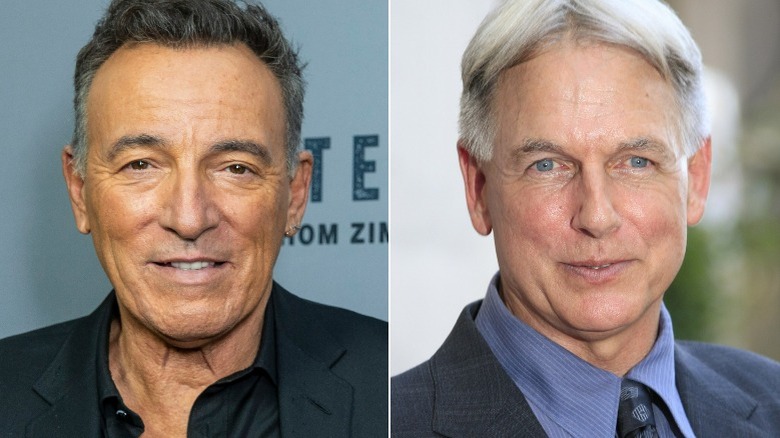 Bruce Springsteen, Mark Harmon souriant