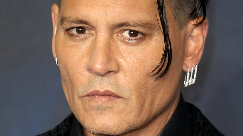 Boucles d'oreilles Johnny Depp cheveux courts