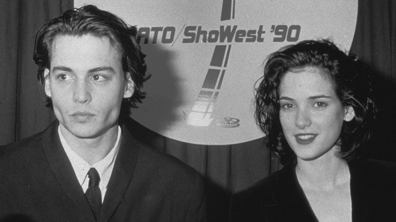 Johnny Depp Winona Ryder des années 90