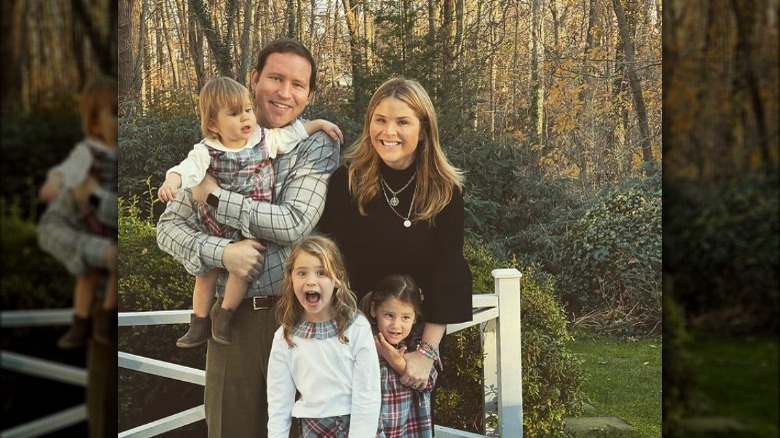 Jenna Bush Hager avec sa famille