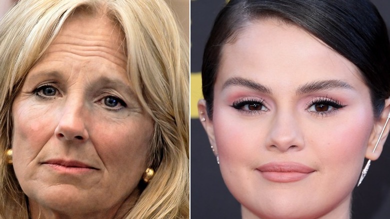 Jill Biden et Selena Gomez côte à côte 