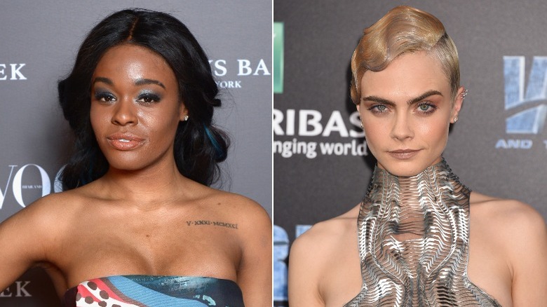 Azealia Banks et Cara Delevingne côte à côte