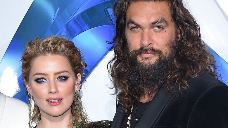 Amber Heard et Jason Momoa à l'avant-première d'Aquaman