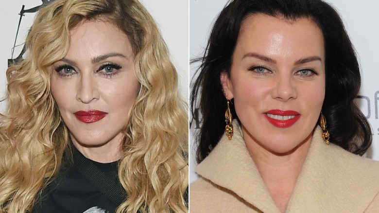 Madonna et Debi Mazar portent du rouge à lèvres