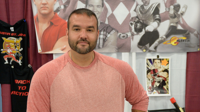 Austin St.John au stand des Power Rangers