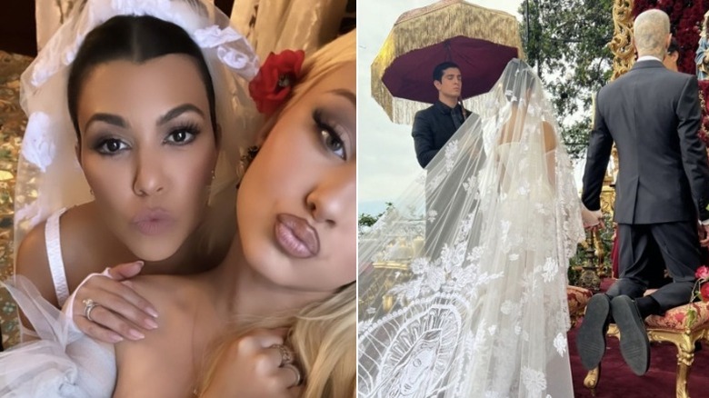 Les photos du mariage italien de Kourtney Kardashian