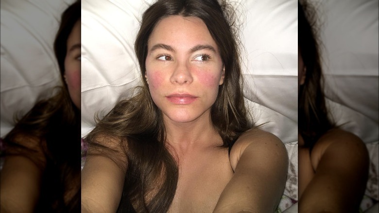 Sofia Vergara au lit