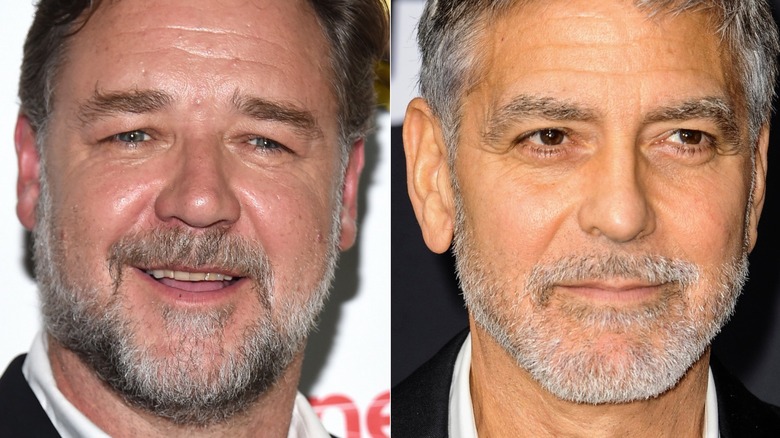 Russell Crowe et George Clooney côte à côte