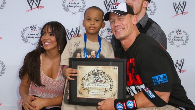 John Cena à l'événement Make-a-Wish