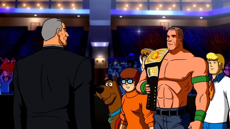 John Cena dans "Scooby-Doo ! Mystère Wrestlemania"