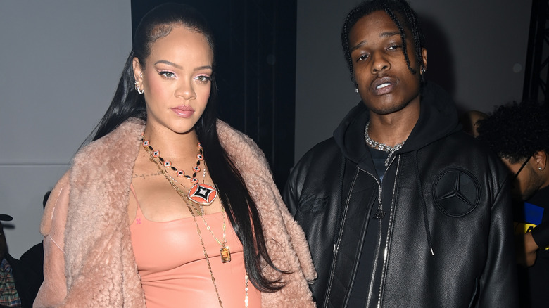 Rihanna et A$AP Rocky en 2022