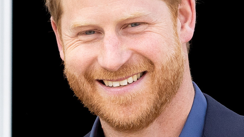 Prince Harry souriant