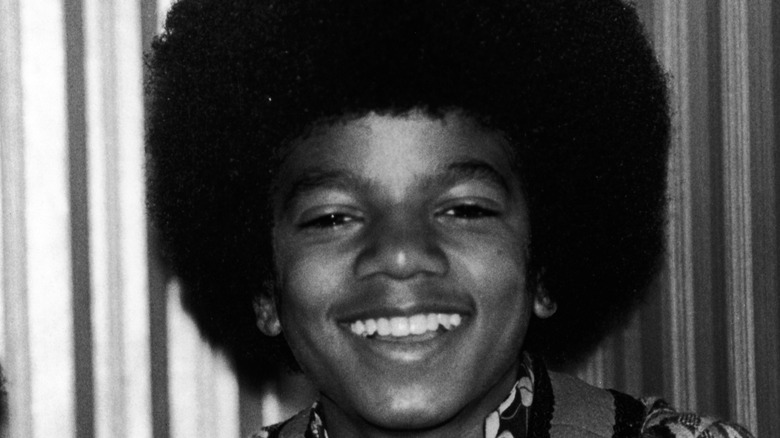 Michael Jackson enfant avec afro