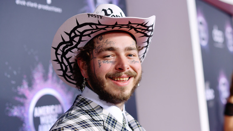 Le sourire de Post Malone 