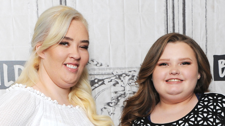 Mama June et Honey Boo Boo lors d'une conférence de presse 