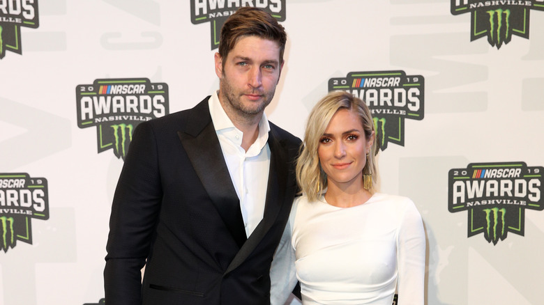 Kristin Cavallari et Jay Cutler posent 