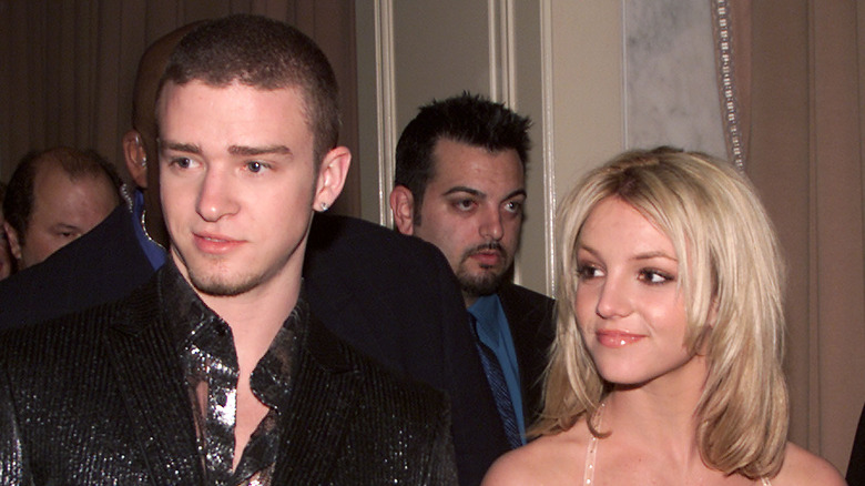 Justin Timberlake sur le tapis rouge avec Britney Spears