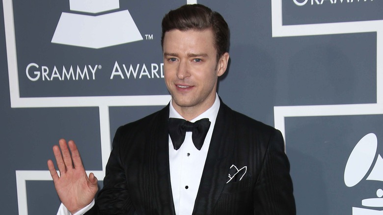 Justin Timberlake sur le tapis rouge