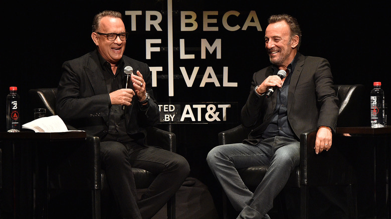 Tom Hanks et Bruce Springsteen au Tribeca Film Festival