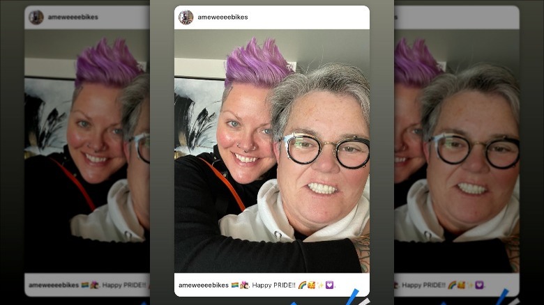 Rosie O'Donnell selfie avec sa petite amie