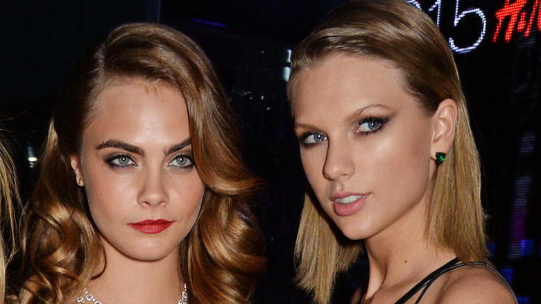 Taylor Swift et Cara Delevingne posent