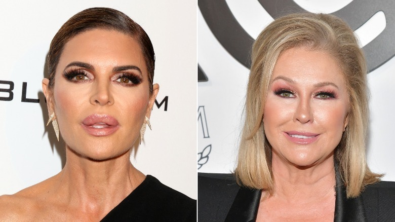 Lisa Rinna et Kathy Hilton posent