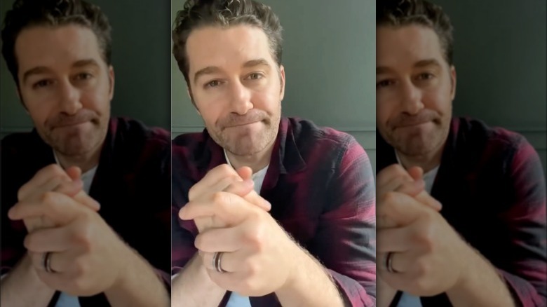 Matthew morrison sur instagram mains ensemble