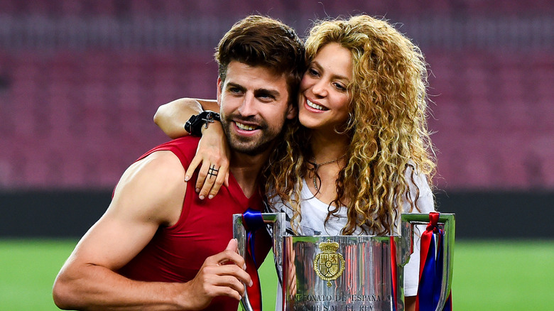 Shakira et Gérard en 2015