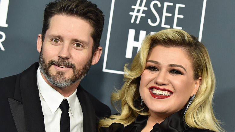 Kelly Clarkson et son ex-mari Brandon Blackstock posent