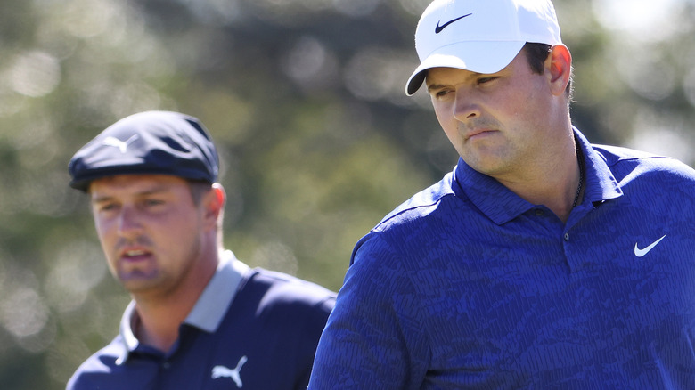 Golf de Bryson DeChambeau et Patrick Reed 