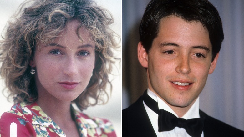 Jennifer Gray et Matthew Broderick dans les années 80